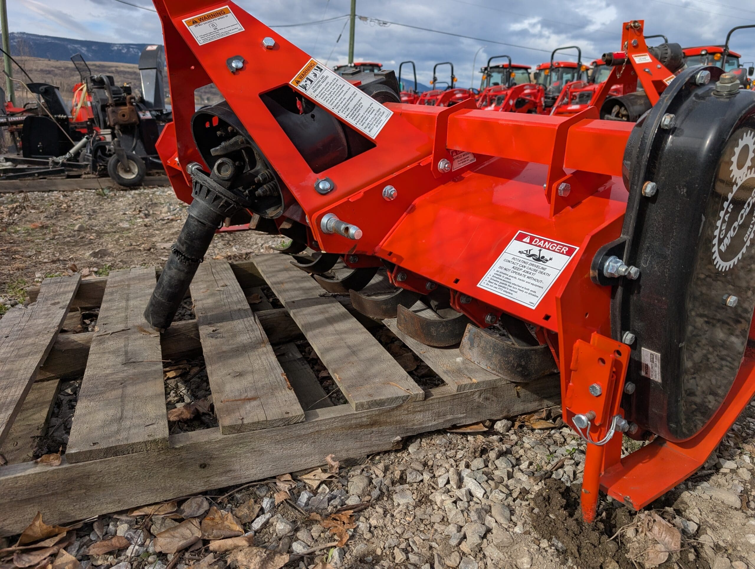 Used Woods RT60.40 Rotary Tiller